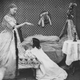 The ghost of a woman appears to a girl at prayer by her bedside, circa 1865. London Stereoscopic Company Comic Series - 183 (Photo by London Stereoscopic Company/Getty Images)